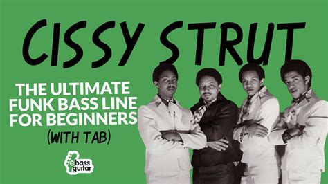 “Cissy Strut” -  En Funk-klassiker fylld med en groovy basgång och explosiva hornsolon